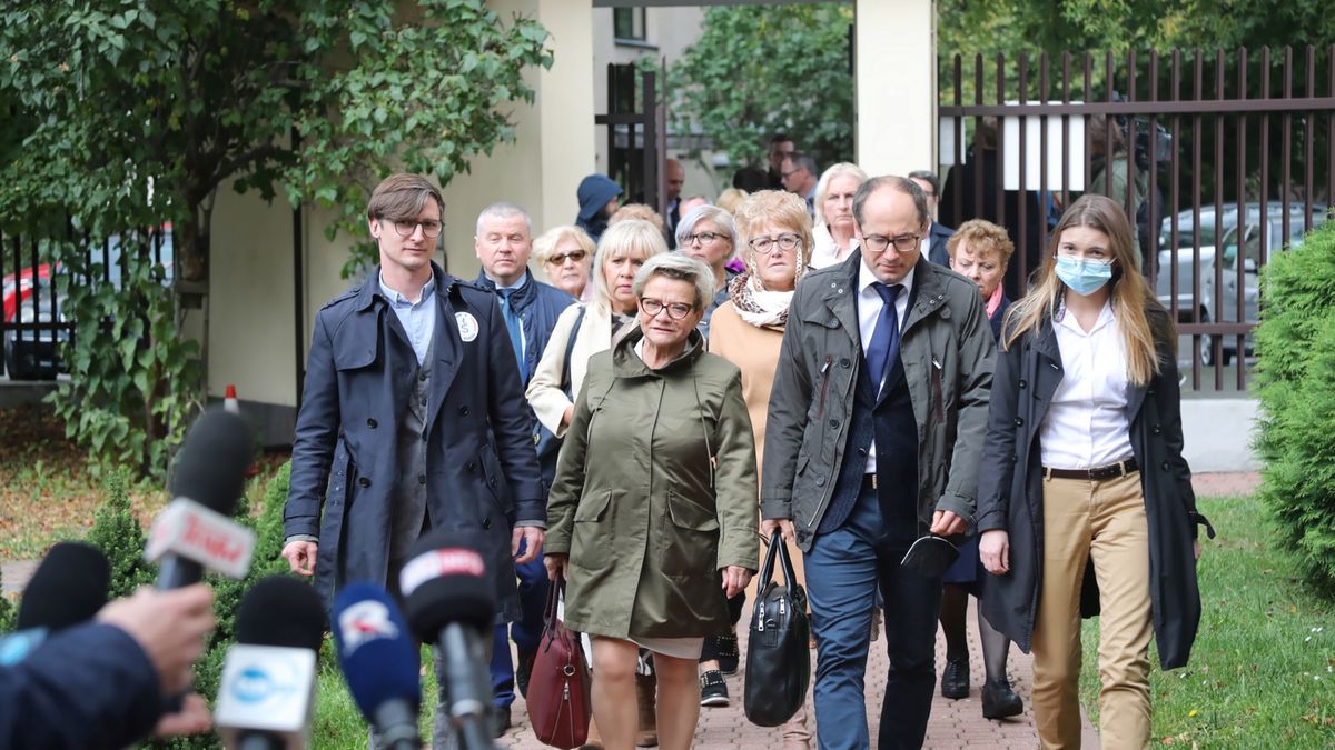 białe miasteczko, medycy, protest 