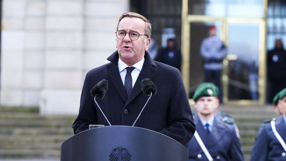 Minister obrony Niemiec Boris Pistorius