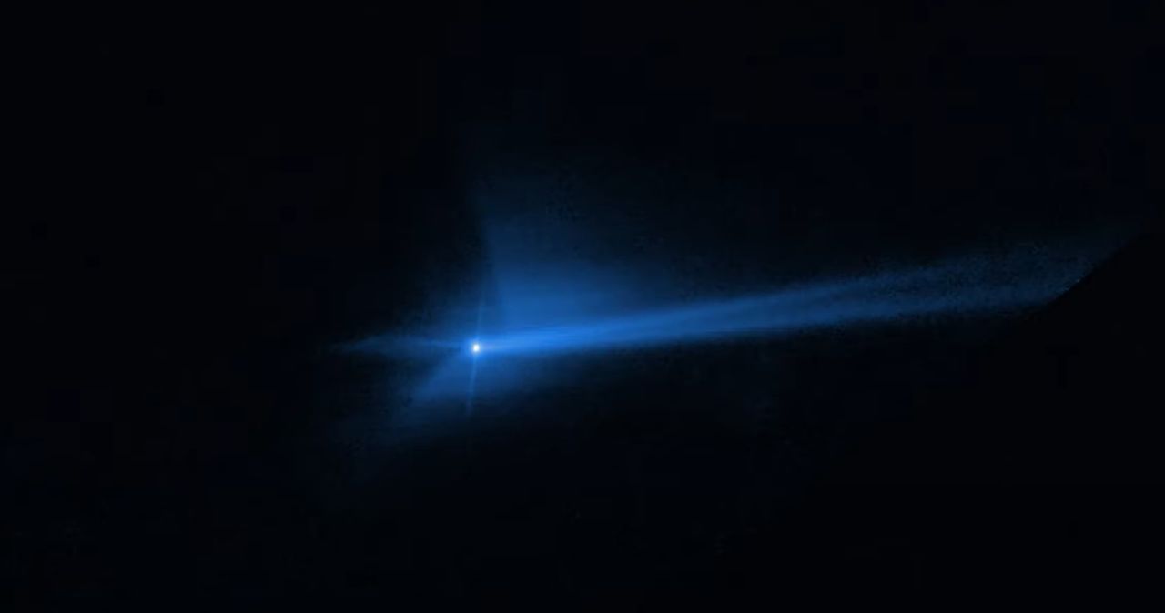 NASA: zderzenie sondy DART z asteroidą Dimorphos.