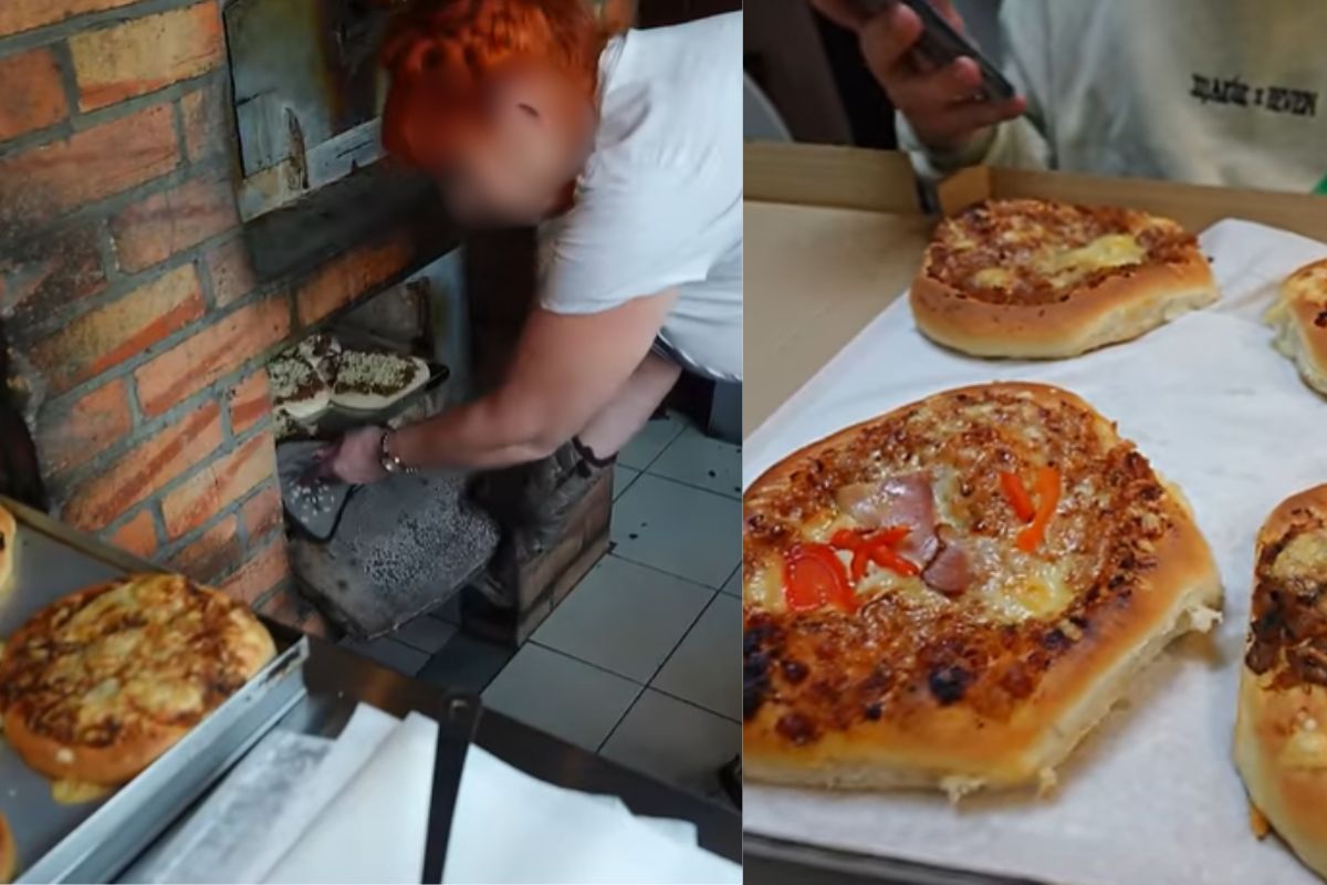 Książulo odwiedził bar mleczny, w którym serwowana jest najstarsza pizza w Polsce 
