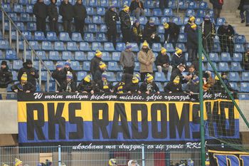 Na trybunach. Widzew nie jest popierany w całym województwie łódzkim. RKS Radomsko za Piastem