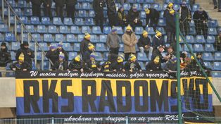 Na trybunach. Widzew nie jest popierany w całym województwie łódzkim. RKS Radomsko za Piastem