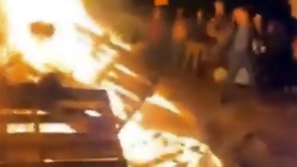 Na stosie spalono książki i inne "okultystyczne" przedmioty