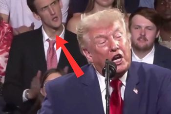 Przyćmił Trumpa. Co za sceny. Nagranie przejdzie do historii
