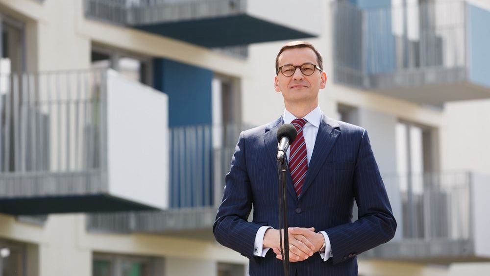 Uroczystość wręczenia kluczy do mieszkań w ramach programu Mieszkanie Plus