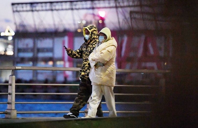 Rihanna i ASAP Rocky przyłapani na spacerze ulicami Nowego Jorku