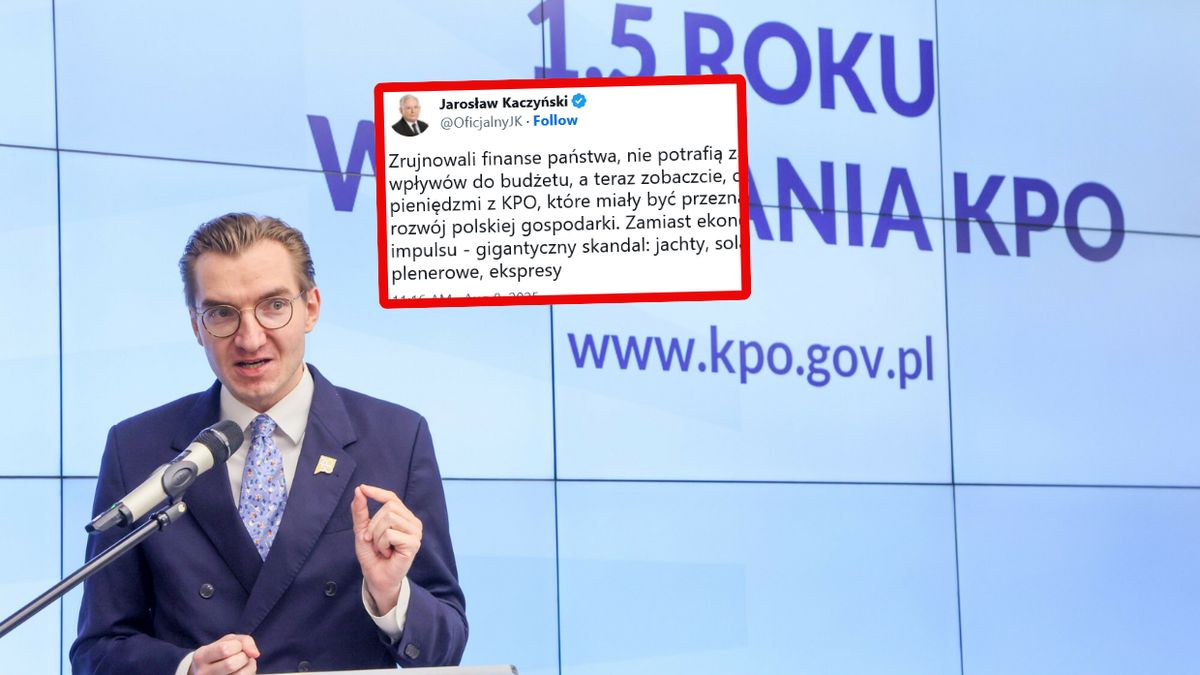 Jarosław Kaczyński zabrał głos ws. KPO