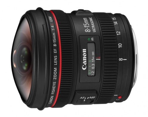 Nowe rybie oko Canona: EF 8-15 mm f/4L Fisheye USM