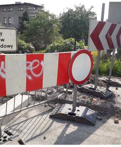 Bielsko-Biała. Droga za 150 milionów jeszcze nie jest ukończona, a już zajął się nią wandal