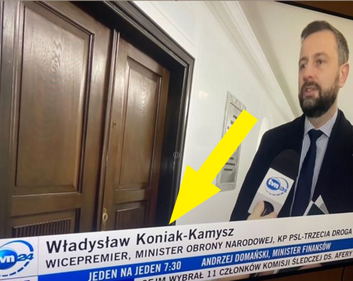 TVN24 popełnił ostatnio kilka gaf w podpisach z nazwiskami polityków