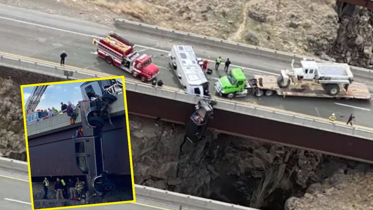 Chwile grozy na mości