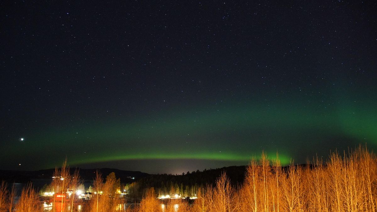 Szansa na zorzę polarną nad Polską