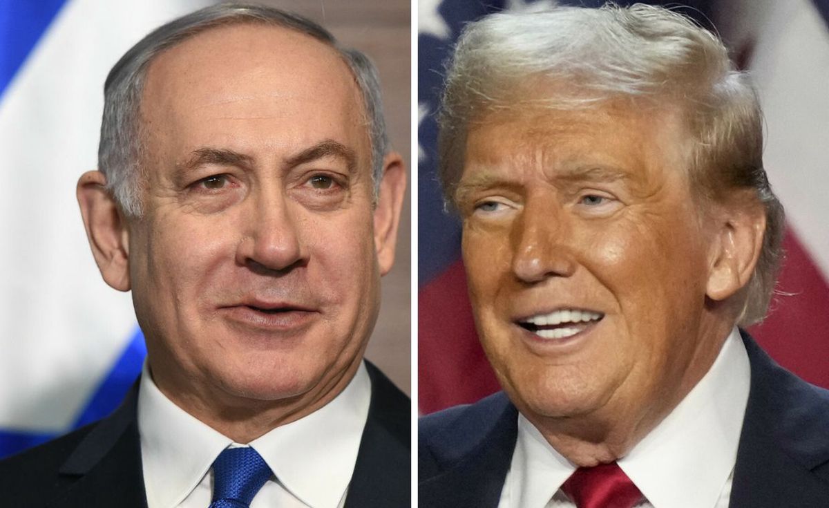 izrael, benjamin netanjahu, Donald Trump, wybory w usa, wybory prezydenckie w usa Najczęściej rozmawiał z nim po wyborach. Trzy telefony