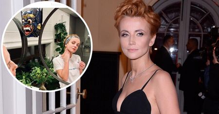 Katarzyna Zielińska pokazała swoją łazienkę. Jest nowocześnie i zielono