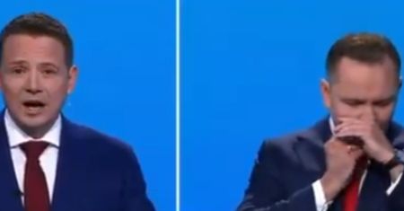 Dziwny gest Nawrockiego. Wyjaśnił reporterowi