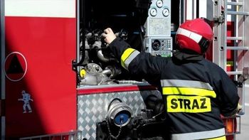 Tragiczny pożar pod Chojną. Nie żyje jedna osoba