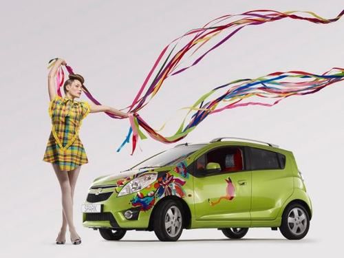 Chevrolet Spark... wyłącznie dla Pań.