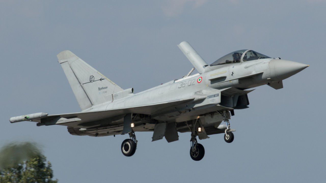 Włoski Eurofighter Typhoon
