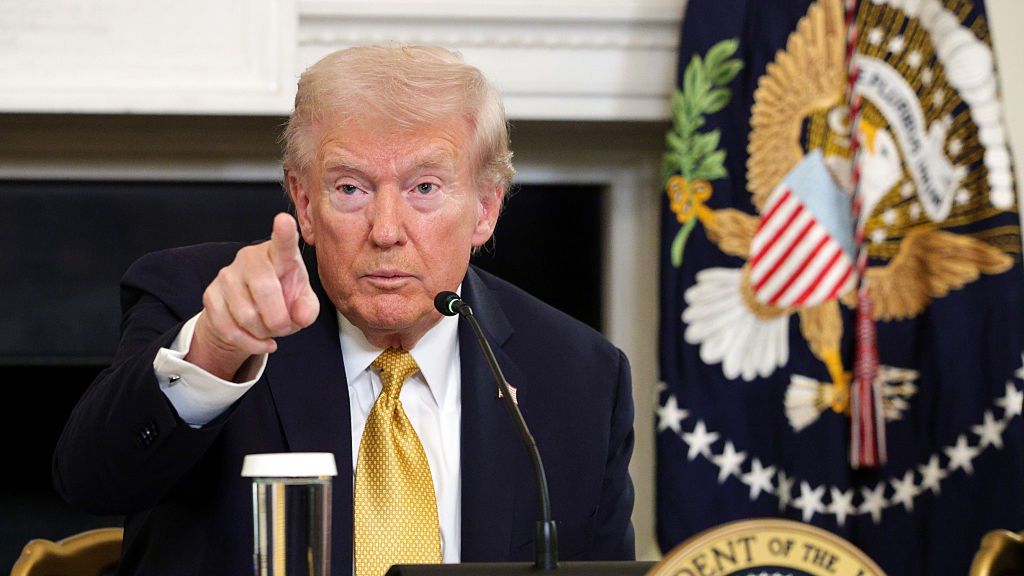 President Trump Makes An Announcement In The State Dining Room Of The White House
Alex Wong