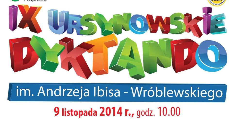 Ruszyły zapisy na IX Ursynowskie Dyktando