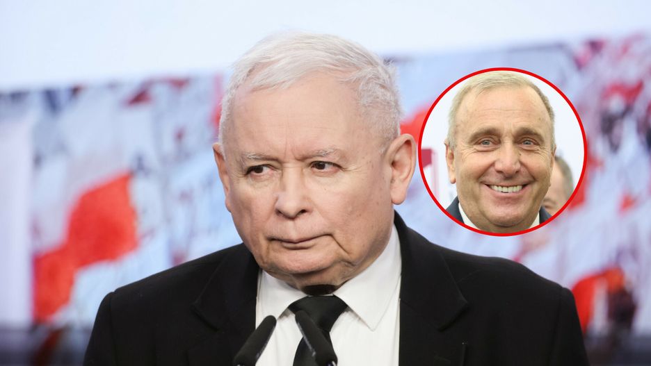 Jarosław Kaczyński i Grzegorz Schetyna