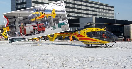 Desant na straż pożarną. "Odwołać ekipę sprzątającą bo pan pilot pozamiatał"