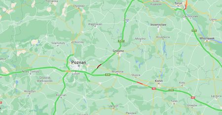 Utrudnienia w kierunku Poznania. Wypadek na S5
