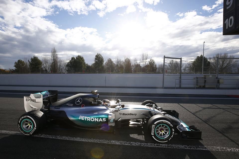 Rosberg najszybszy podczas dzisiejszych testów w Barcelonie