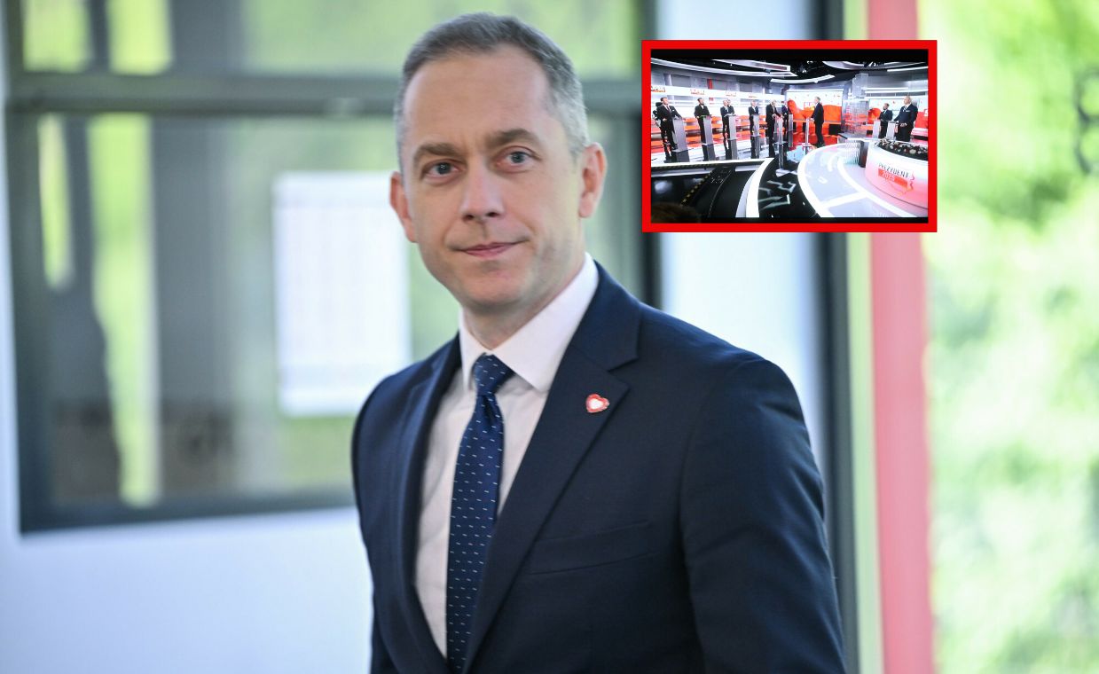 Tomczyk o debacie: dziwię się, że Nawrocki nie zareagował na słowa Brauna