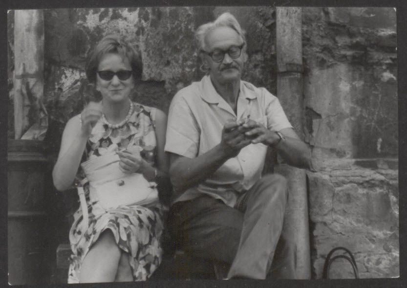 Wisława Szymborska i Kornel Filipowicz