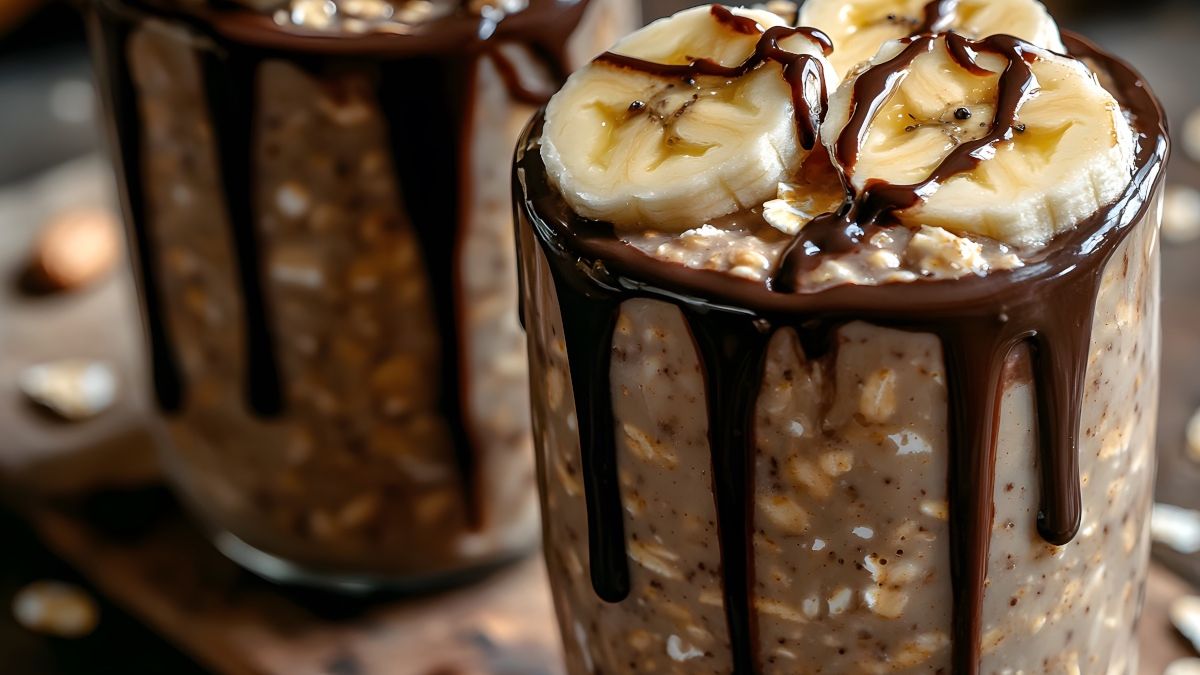 Mleczna owsianka Snikers