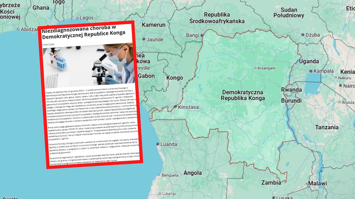 GIS wydał ostrzeżenie ws. niezdiagnozowanej choroby