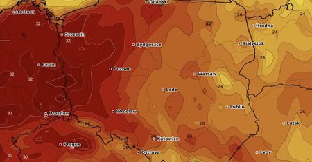 Wyż Normen nad Polską. Na termometrach nawet 33 st. C