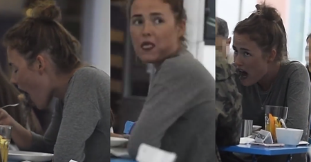 Olga Frycz zajada się tagliatelle
