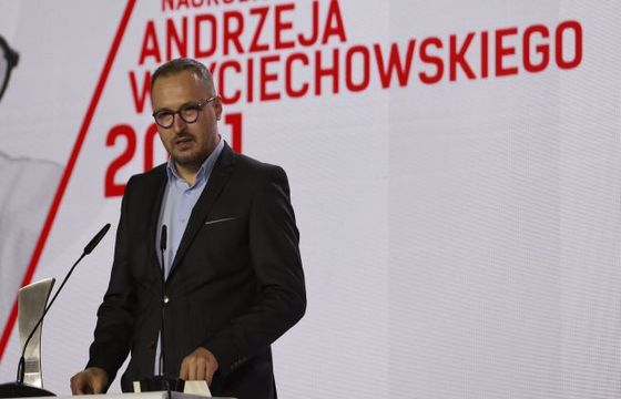 Marcin Gutowski z Nagrodą Radia ZET im. Andrzeja Woyciechowskiego