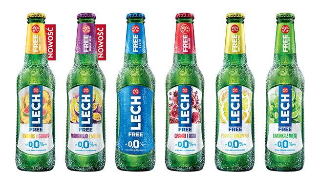 Bezalkoholowy Lech w nowych wariantach