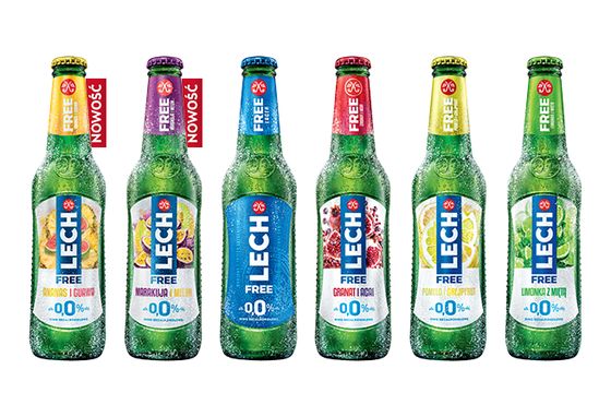 Bezalkoholowy Lech w nowych wariantach