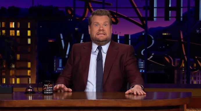 James Corden drwi z polskiego muzeum