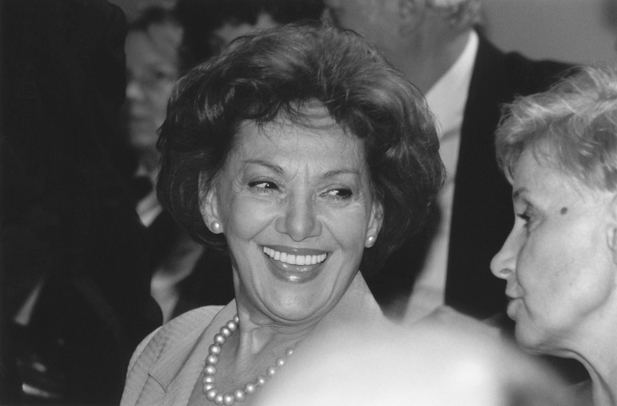 Irena Dziedzic była jedną z najbardziej znanych prezenterek telewizyjnych. Zdjęcie z 1999 r.