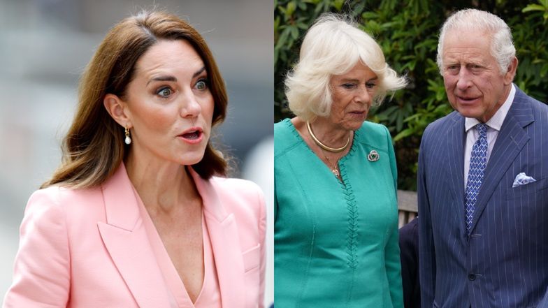 Rosnąca popularność Kate Middleton nie podoba się królowi Karolowi III i jego małżonce?! "Chcą, by poświęcano IM DUŻO UWAGI"