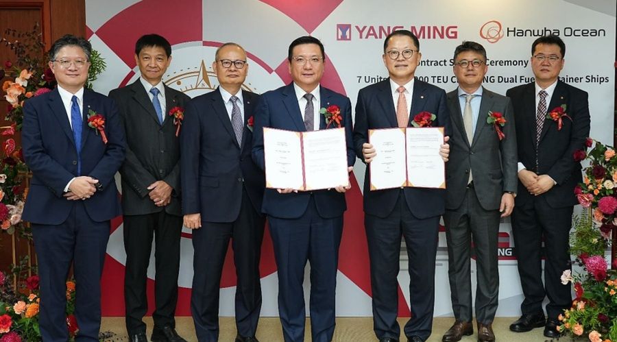 Kontenerowiec LNG. Hanwha Ocean podpisała nowy kontrakt