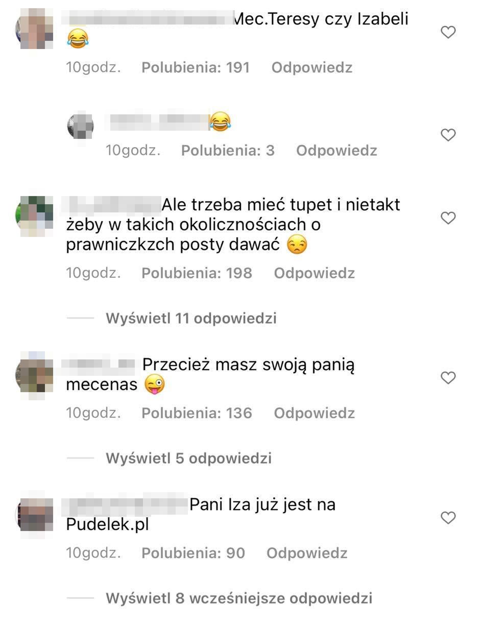 Komentarze pod wpisem Królikowskiego