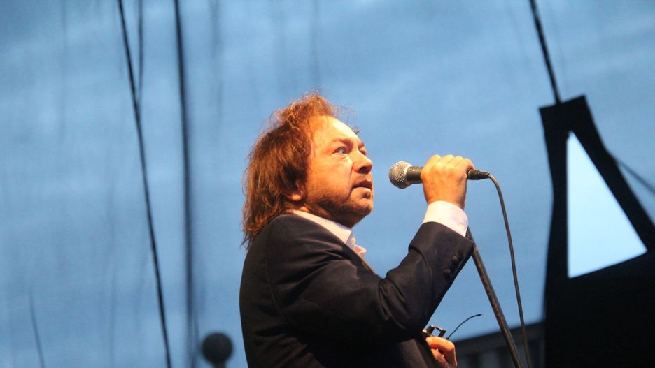 Mietek Szcześniak na Rynku w Krotoszynie