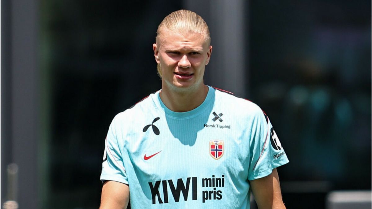 Erling Haaland na boisku