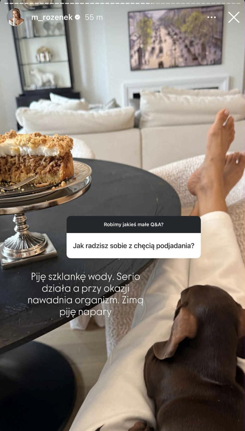 Małgorzata Rozenek-Majdan zdradza sekret swojej figury