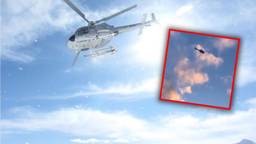 Przyleciał helikopterem po ryby. Szokujący widok