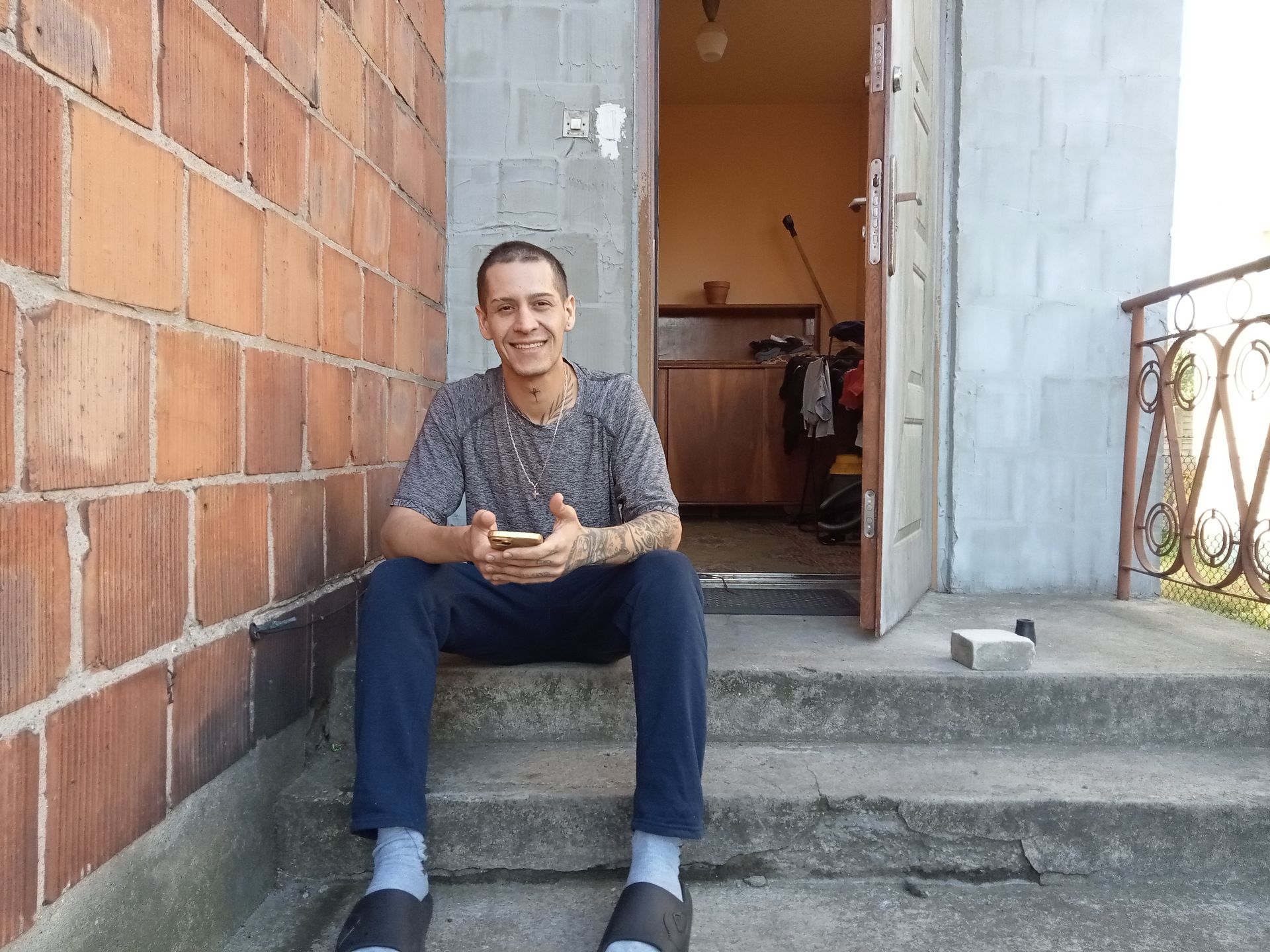 Tomas przyjechał do Kutna z Argentyny