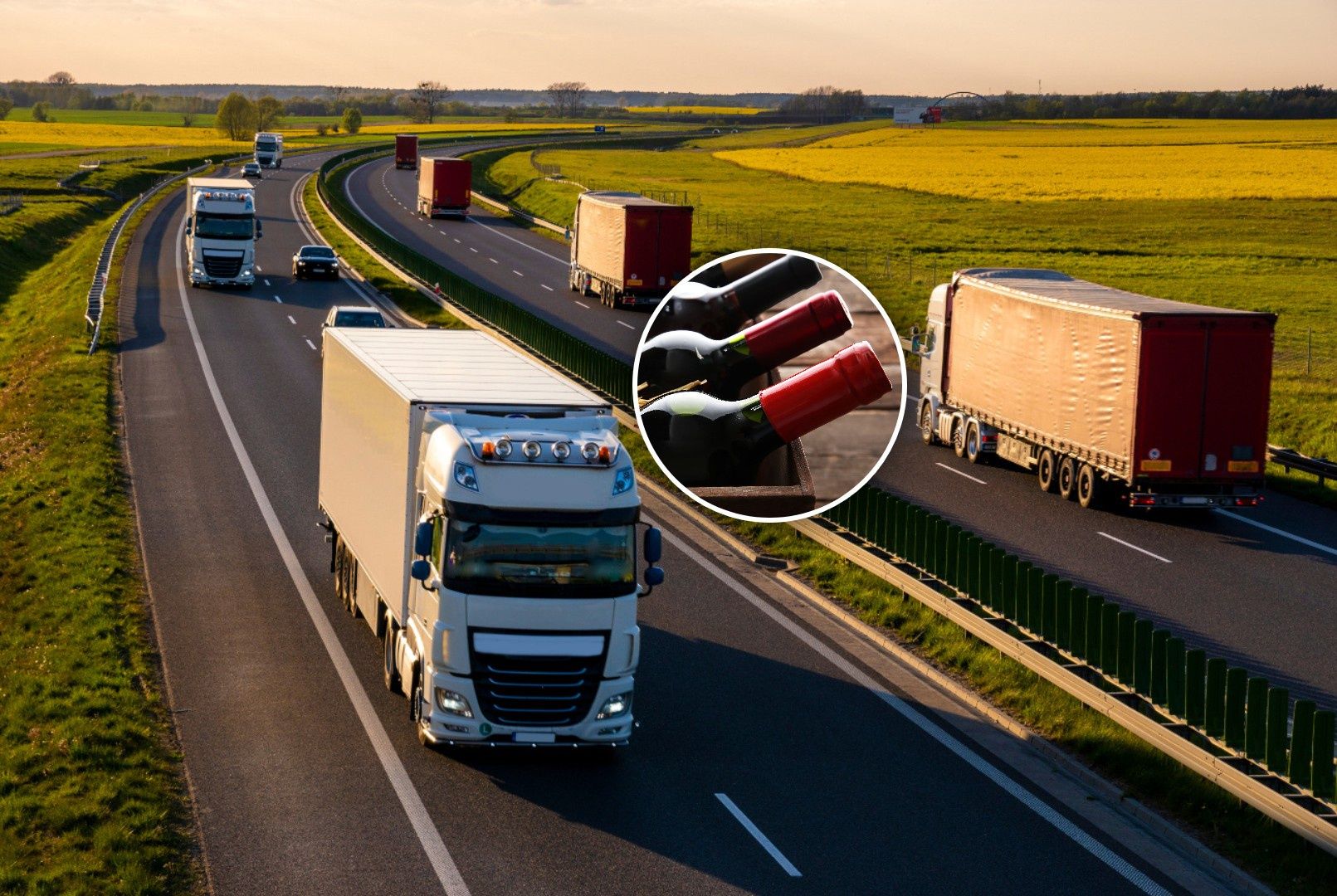 Transport alkoholu zatrzymany. To miało trafić do Polski z Argentyny