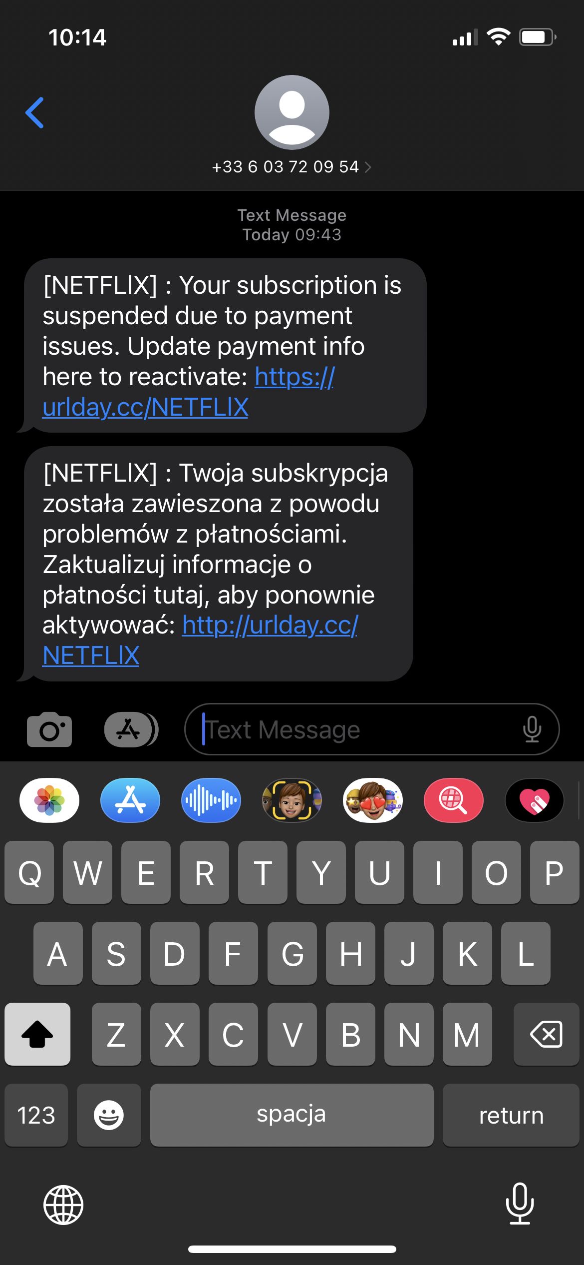 Oszustwo "na Netflix"