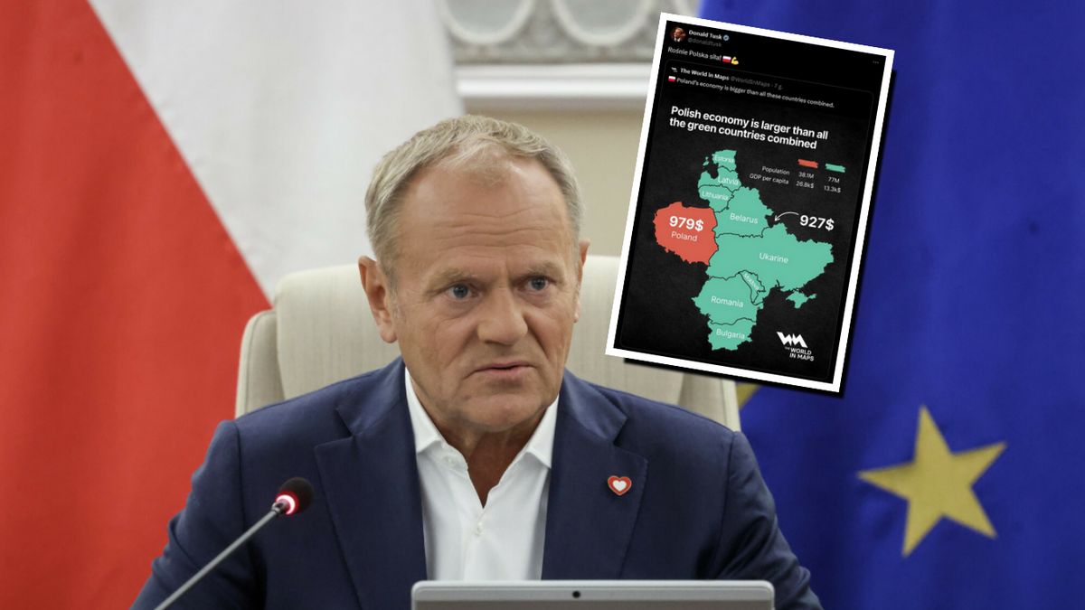 Donald Tusk pisze o "polskiej sile" gospodarczej